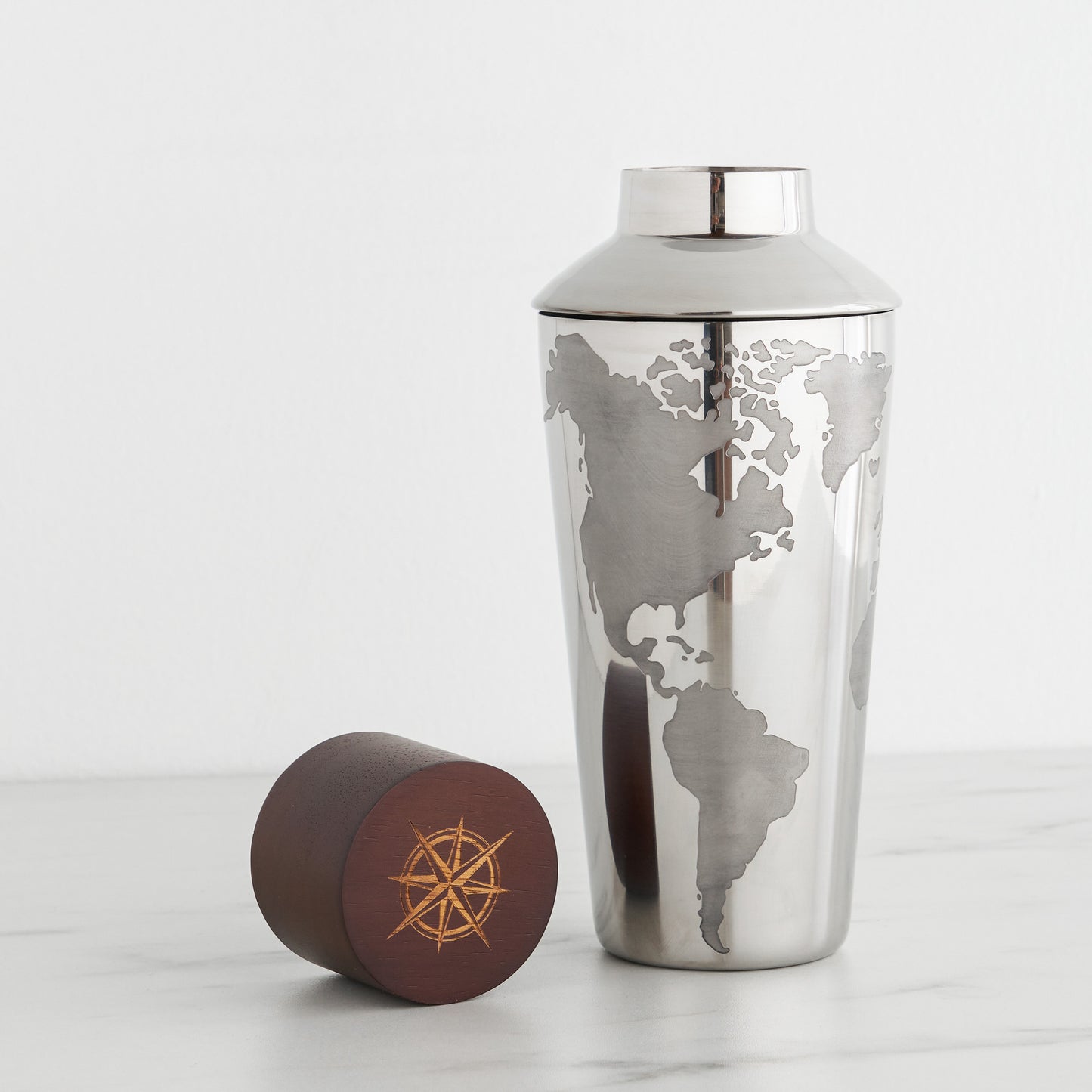 Globe 32 Oz Stainless Steel Cocktail Shaker Viski®